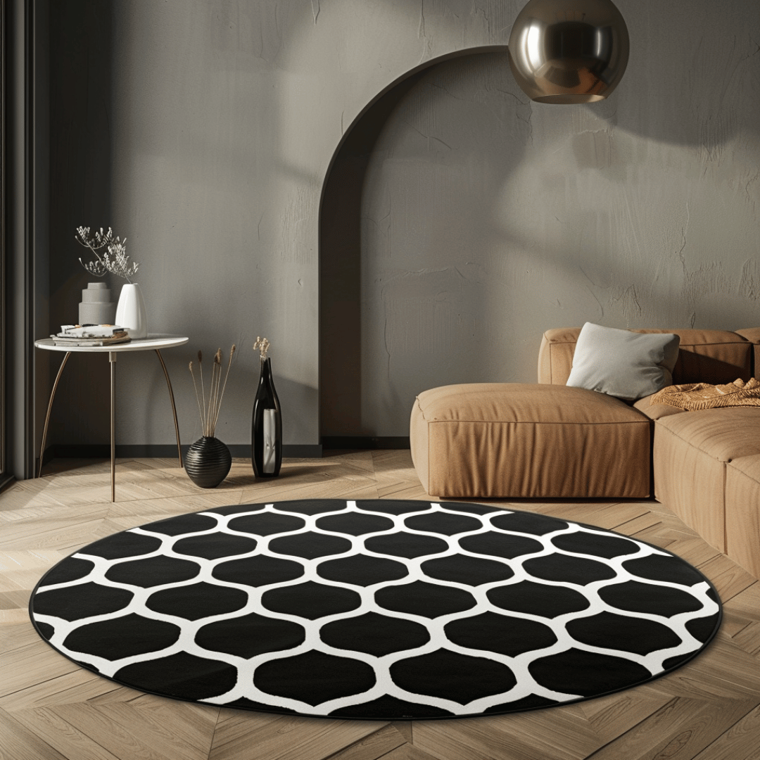 Round Rug Rush House Embrace Summer with HummingHaus Round Rugs: The Perfect Addition to Yo