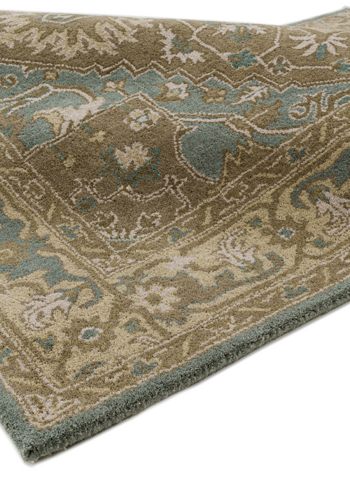 Wool Handtufted Carpet _  Mossy Heritage