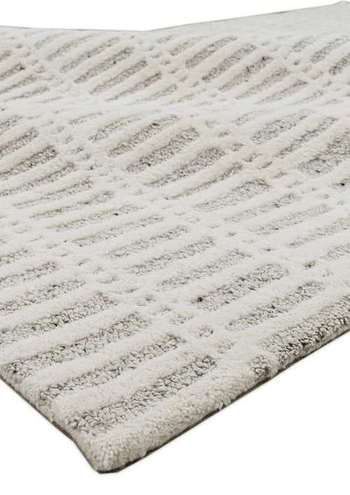 Blended Viscose & Wool Handtufted Carpet _ Lino