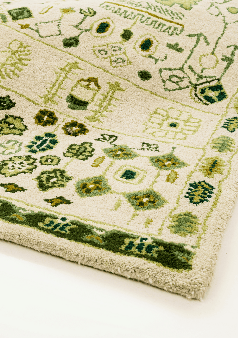 Wool Handtufted Carpet :  Meadow Empress