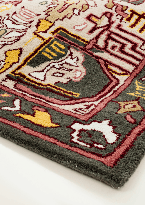 Wool Handtufted Carpet :   Sphinx’s Path