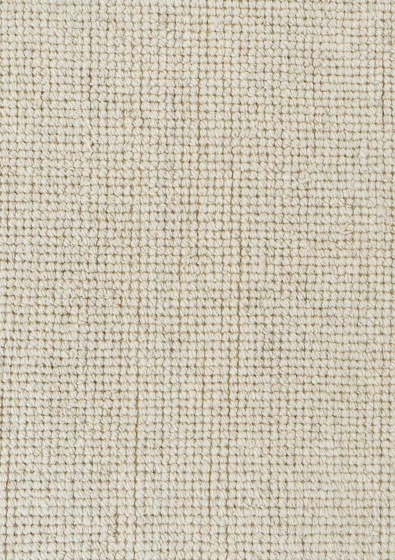 Loop Woolen Handwoven Rug _ Ecru