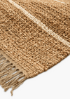 Hemp Hand Woven Rug _ Castilla Fringe