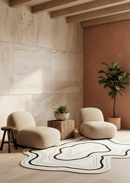 Woolen Handtufted Carpet_ Lehrekha