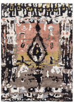 Pile Wool Handtufted Carpet _  Abstract Safari