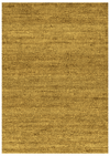 Hemp Hand Woven Rug: Mustard Loop