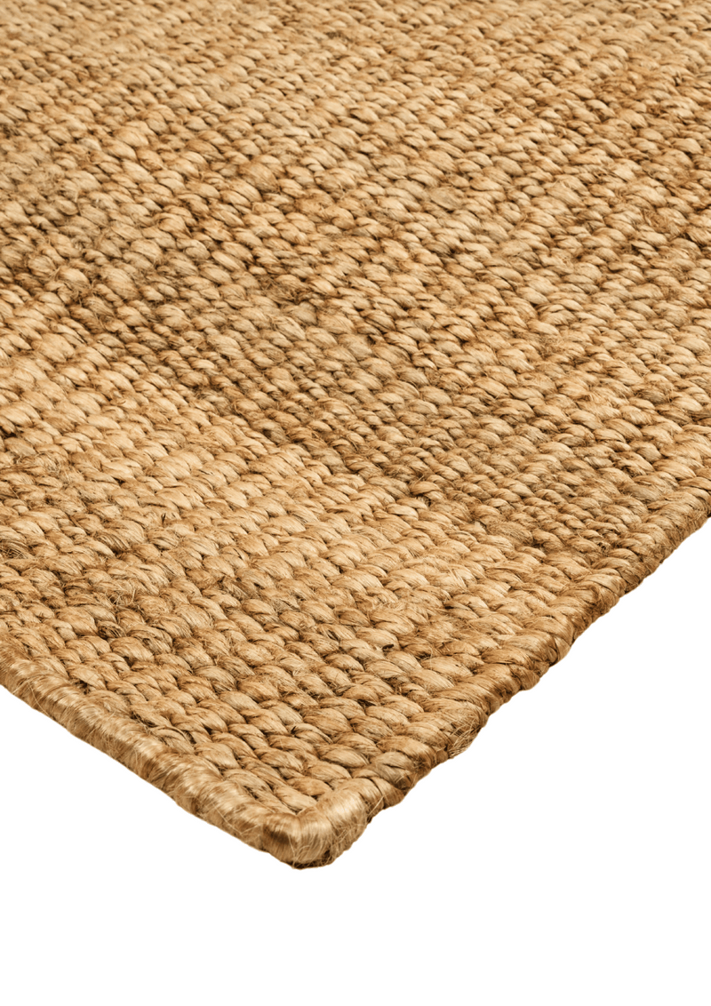 Hemp Handwoven Rug _ Plain Natural