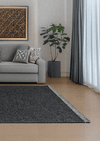 Bamboo Silk Handwoven Rug _ Aion