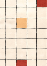Wool Handtufted Carpet _ Coastline Grid