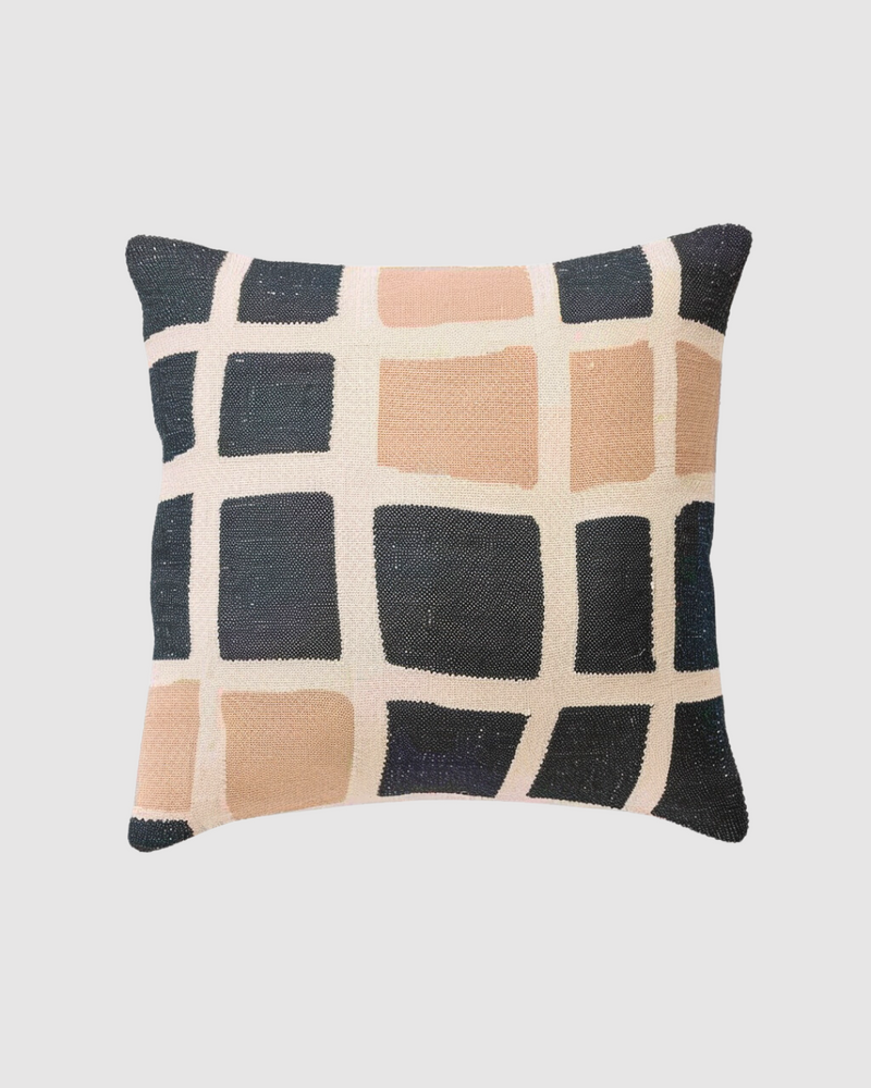 Cotton Handwoven Cushion Cover-Naples