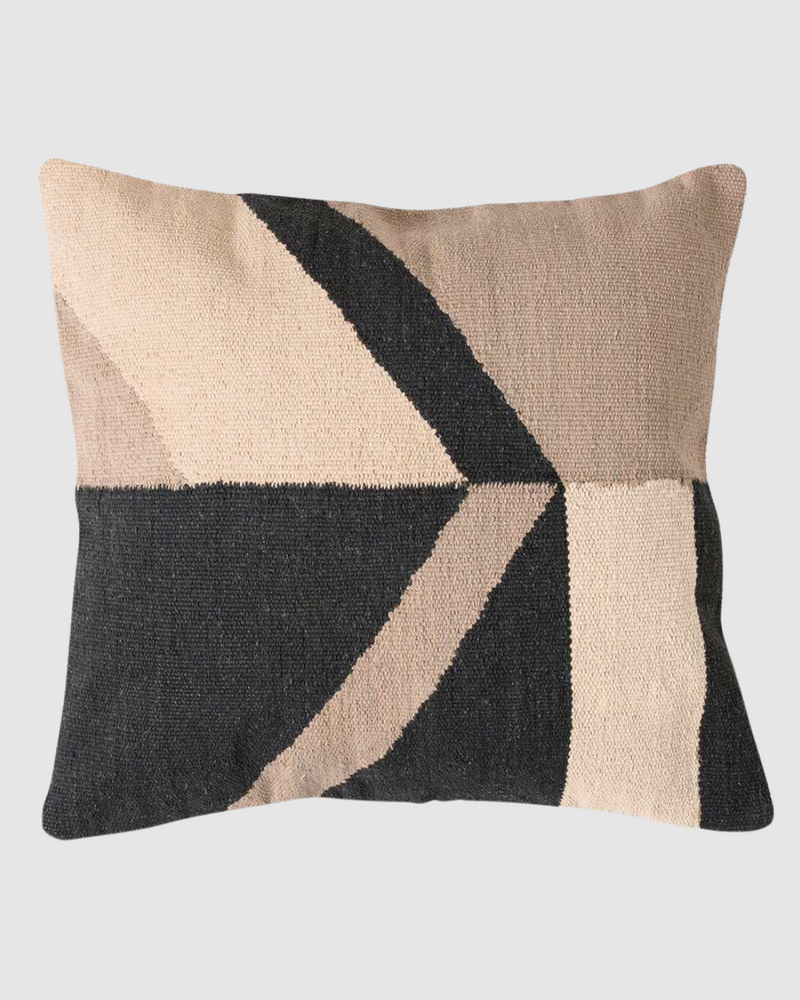Cotton Handwoven Cushion Cover-Kite