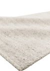 Blended Pile Bamboo & Wool Hand tufted Carpet _ Spot White