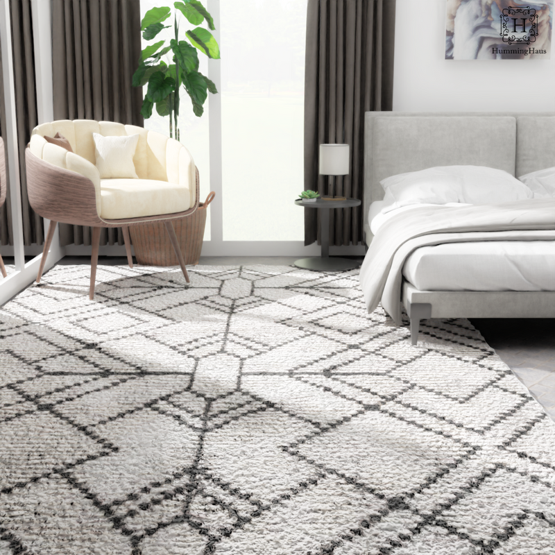 Bamboo Silk Handtuftted Carpet _ Texturizado