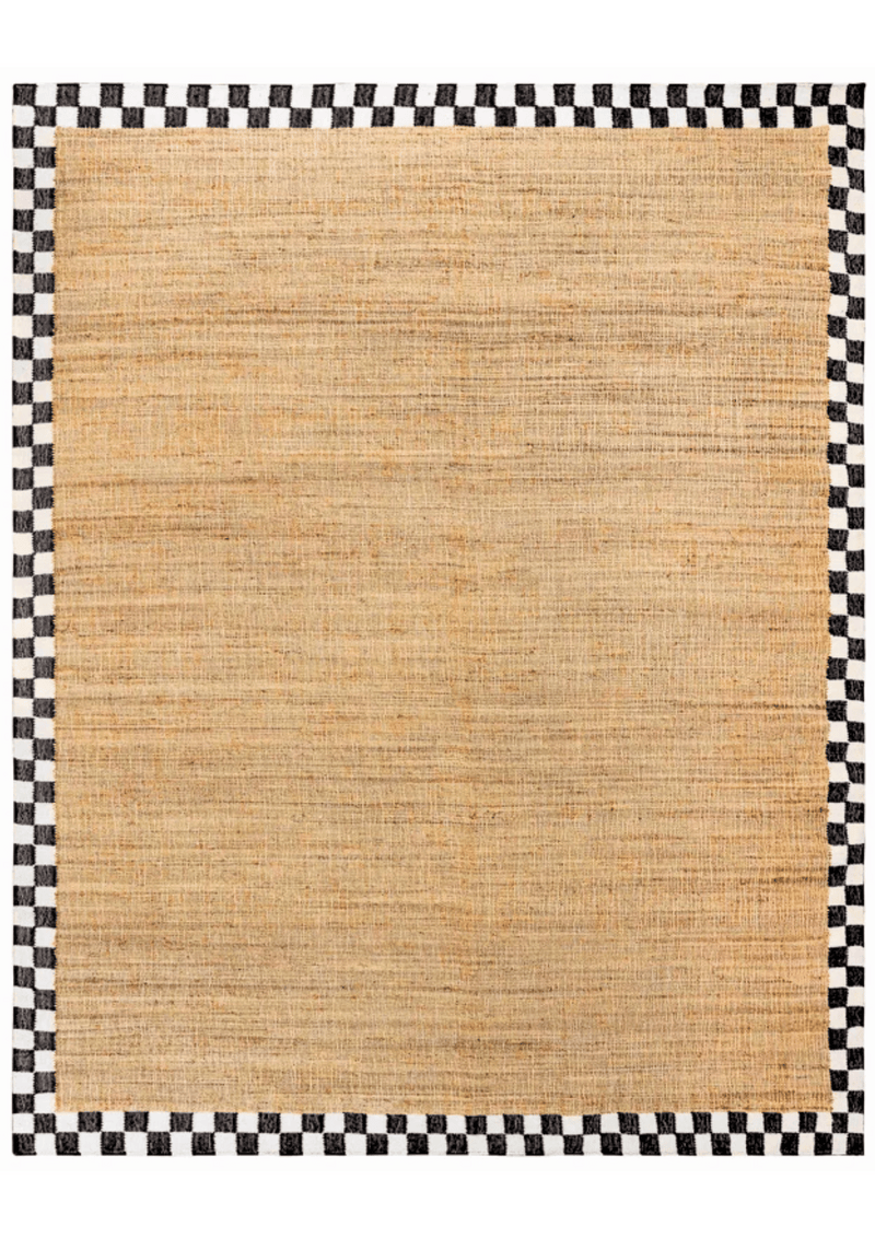 Hemp Hand Woven Rug _Noora