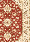 Elegant Diwali-inspired handmade wool rug for living room