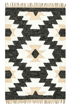 Cotton & Wool Hand Woven Rug_ Miti