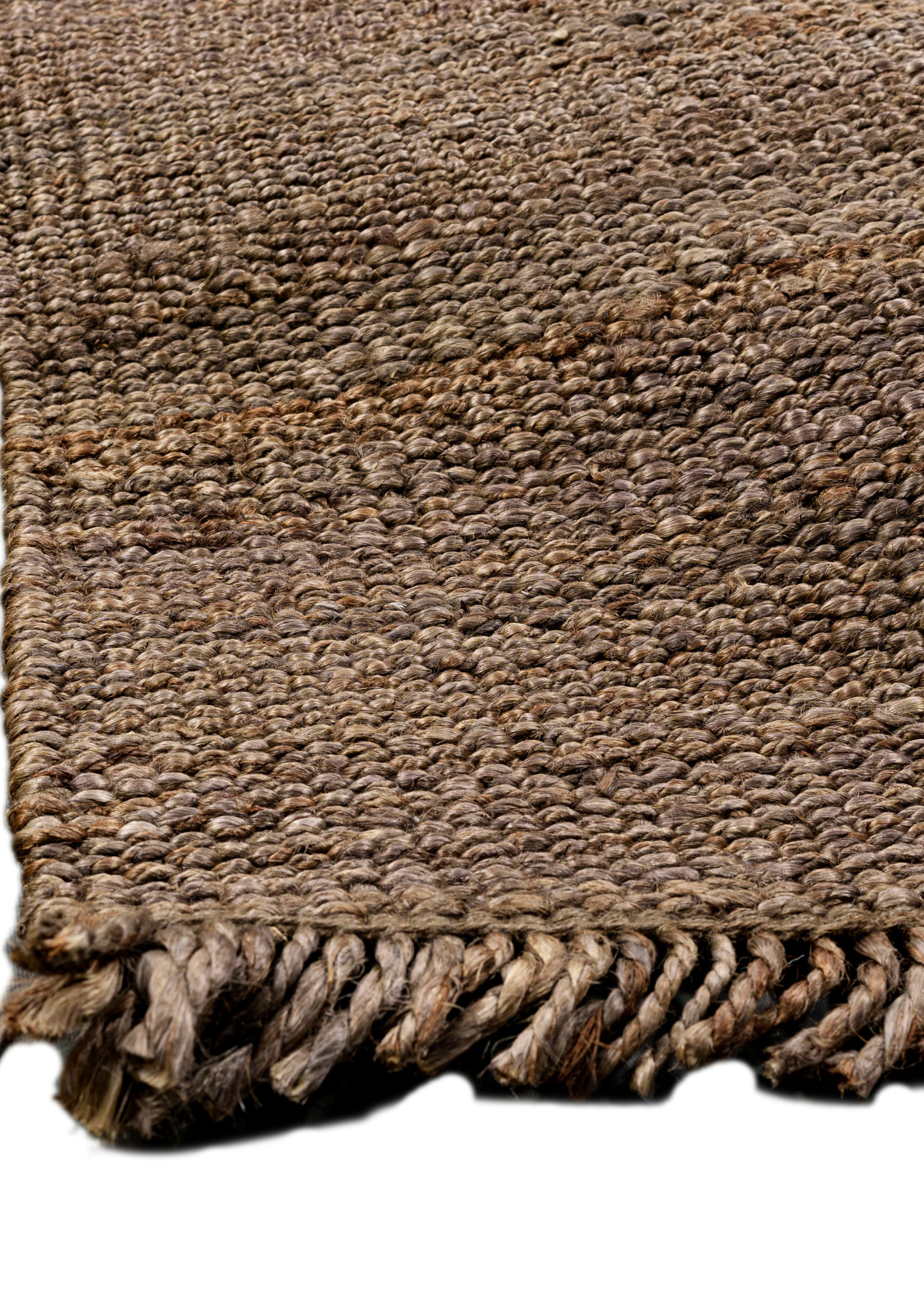 Hemp Handwoven Rug_Panja Choco – HummingHaus