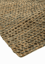 Hemp Handwoven Rug - Earthy