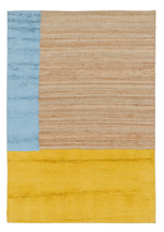 Hemp & Wool Hand knotted Carpet-Dunazure