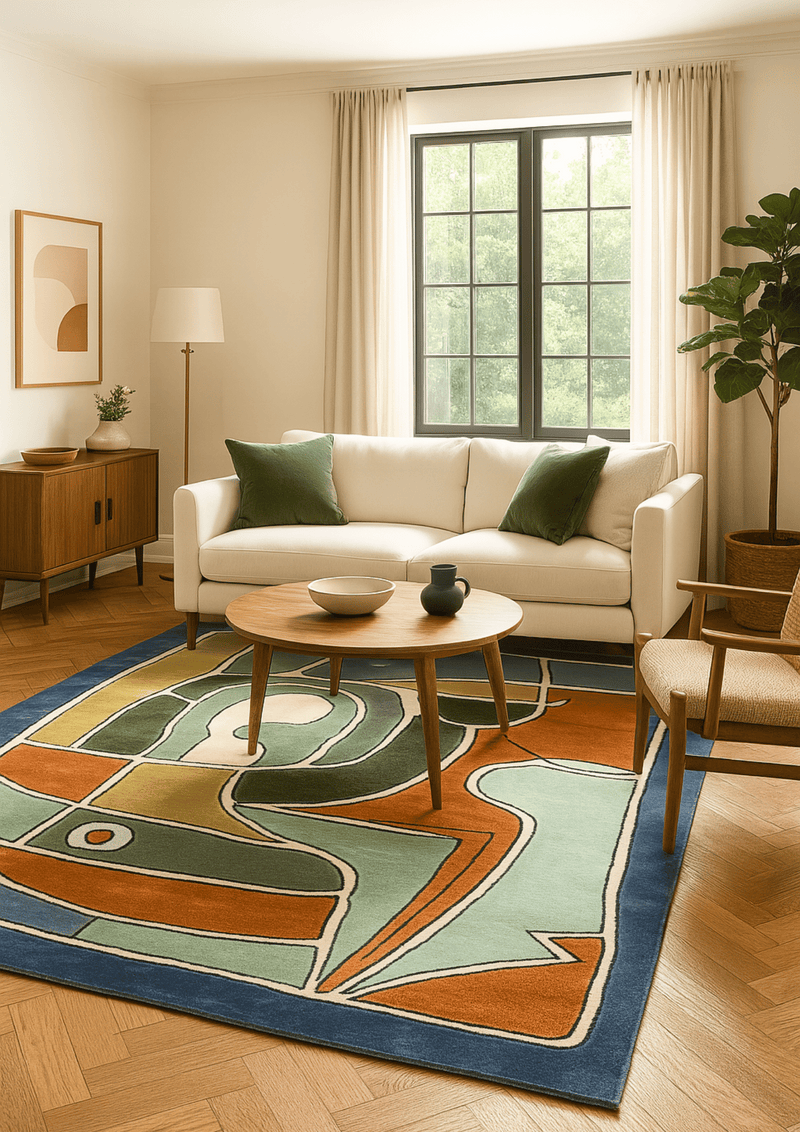 ModHaus Grid_Woolen Handtufted Carpets
