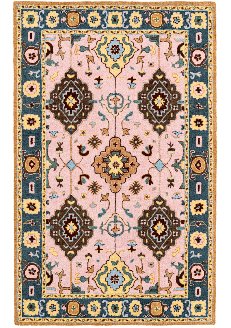 Wool Handtufted Carpet _ Ottoman Splendor