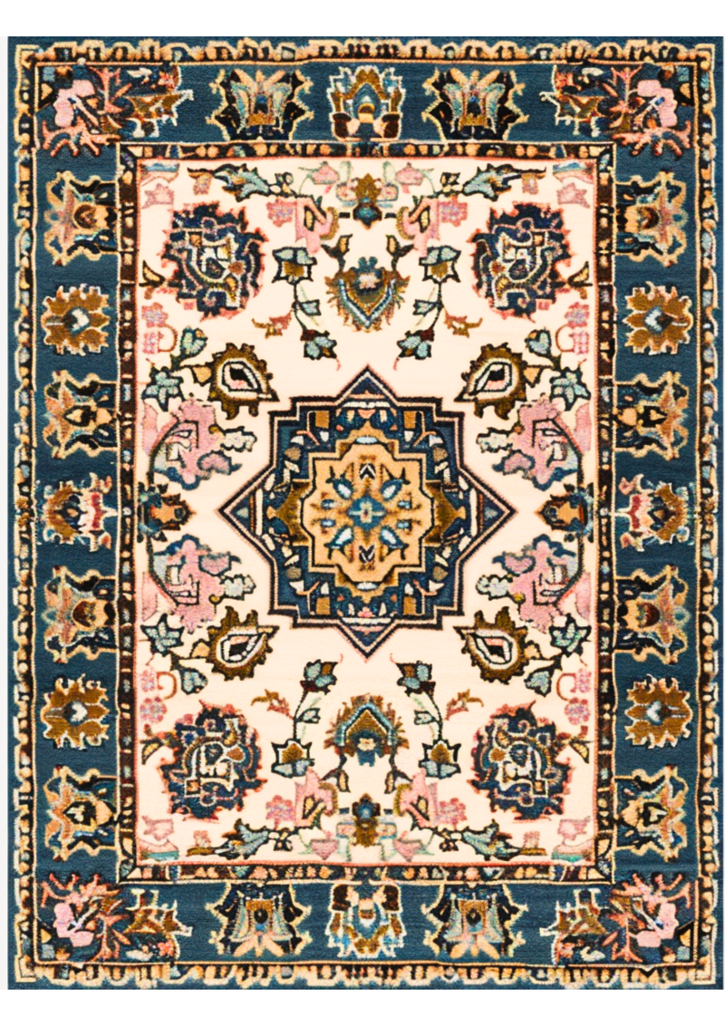 Wool Handtufted Carpet _ Royal Rosette