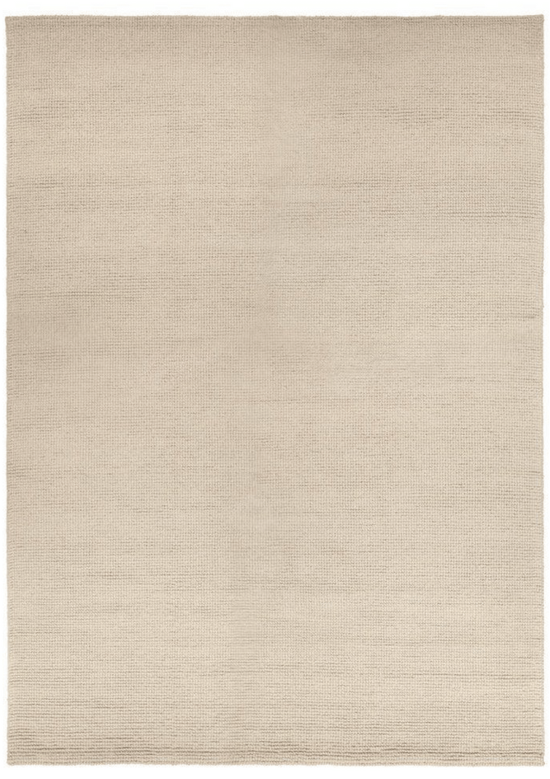 Woolen Handwoven Rug_Loop Taupe