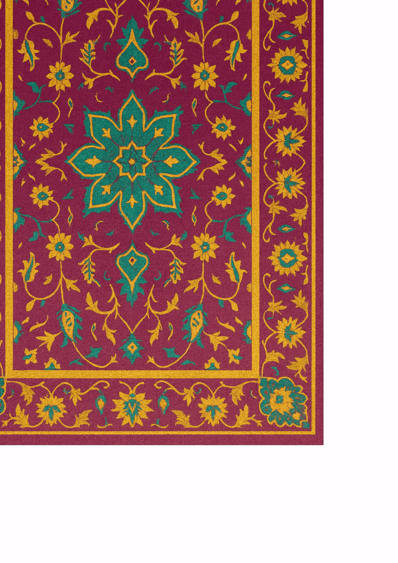 Elegant wool carpet for festive décor and luxury interiors – Rajvilas