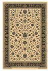 Pushpvatika handmade wool tufted rug with traditional floral pattern