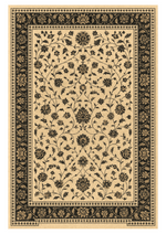 Pushpvatika handmade wool tufted rug with traditional floral pattern