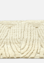 Woolen Handknotted Moroccan Carpet - Wave