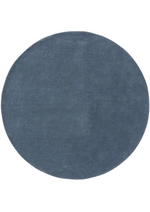 Woolen Hand Tufted Carpet : Sea Blue
