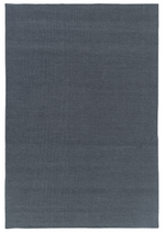 Woolen Handwoven Dhurry : Plain Dark Grey