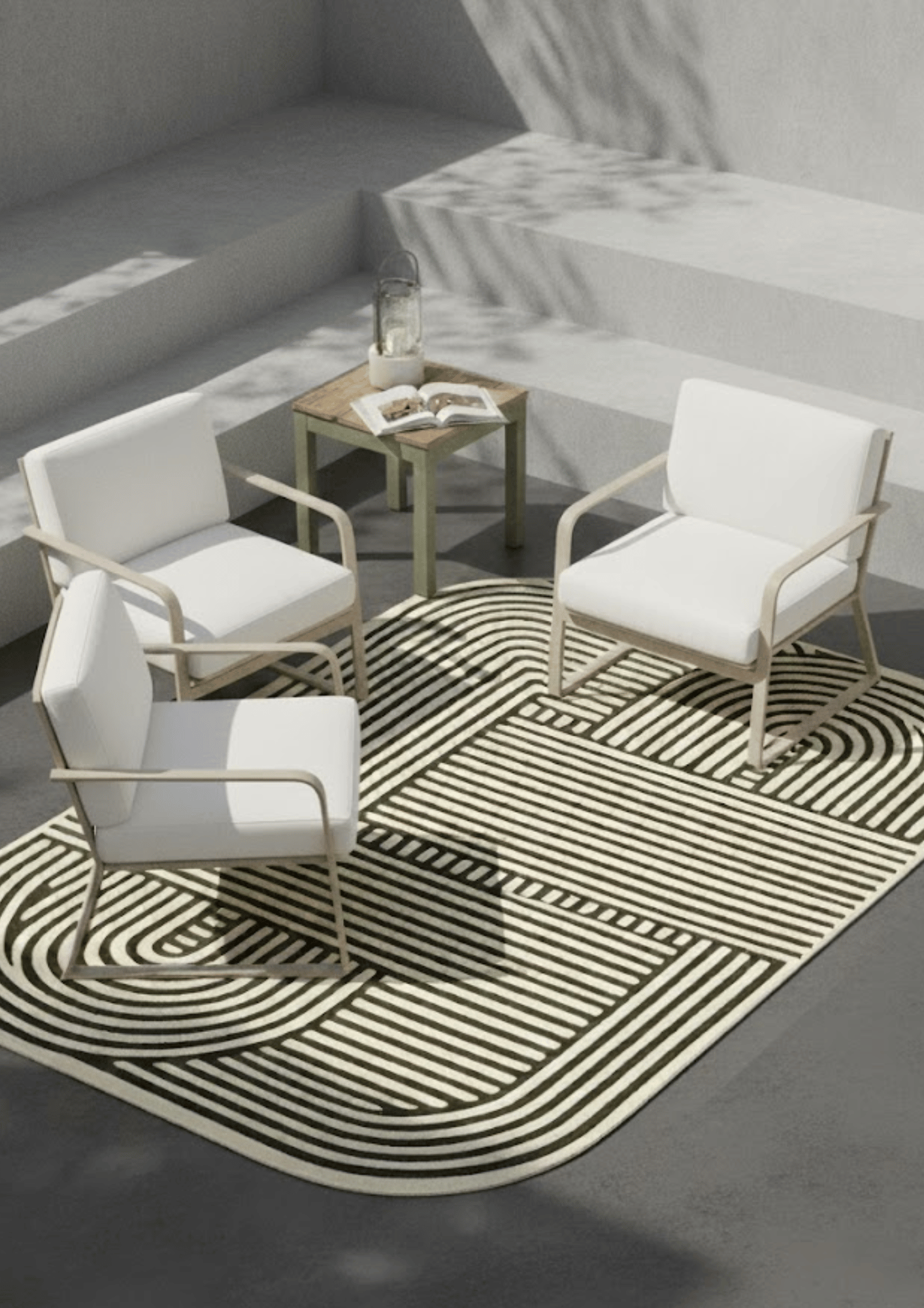 Formline – Modern Geometric Handmade Rug | HummingHaus