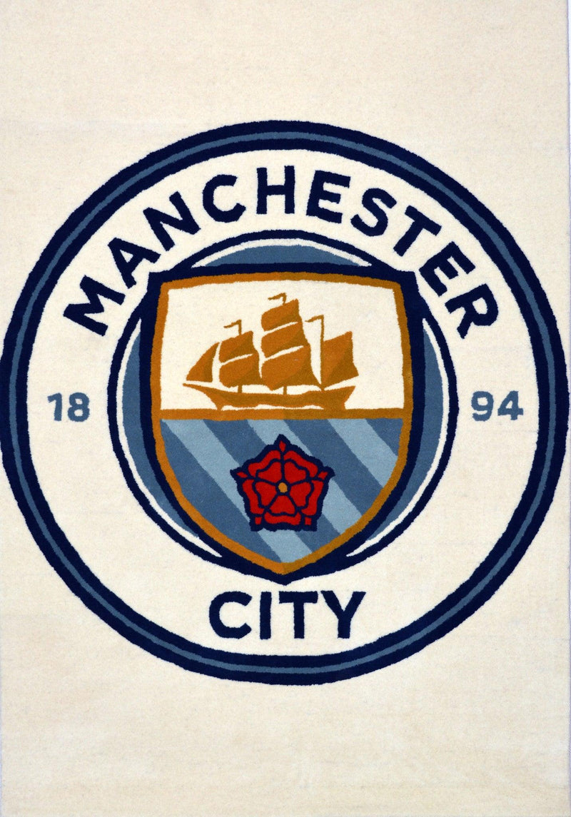 Manchester City-130 Wool Hand Tufted