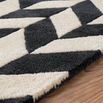 Wool HandTufted Carpet _ Axel Chevron