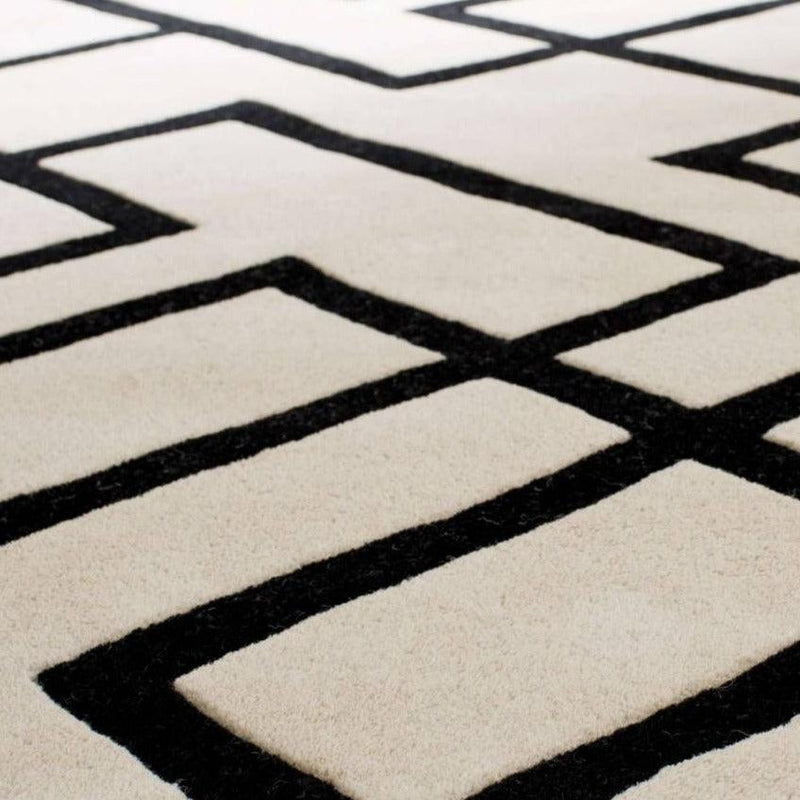 Wool Handtufted Carpet _ Maze