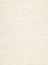 Woolen Handwoven Dhurry_Plain White - HummingHaus