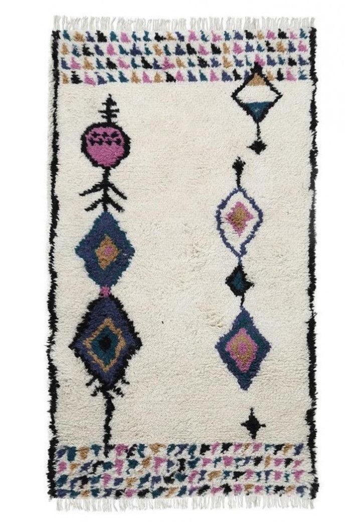 Wool HandKnotted Carpet_Moroccan Mara