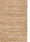 Hemp Hand Woven Rug - Natural Lines