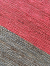 Hemp HandWoven Rug _  Multi Braided Stripe