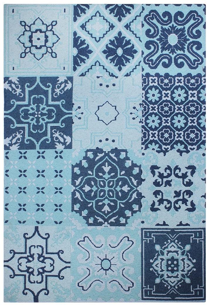 Woolen Sumak_ Persian Blue