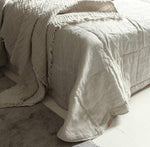 Natural Linen Bedspread