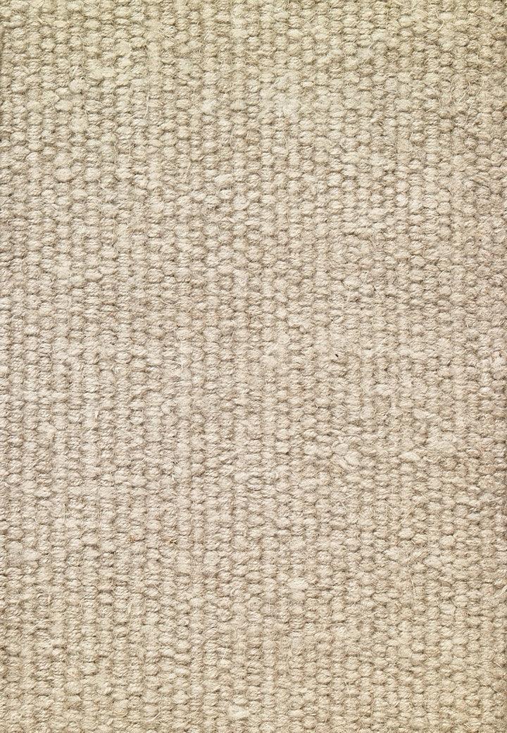 Linen Handwoven Rug _ Natural Flat – HummingHaus