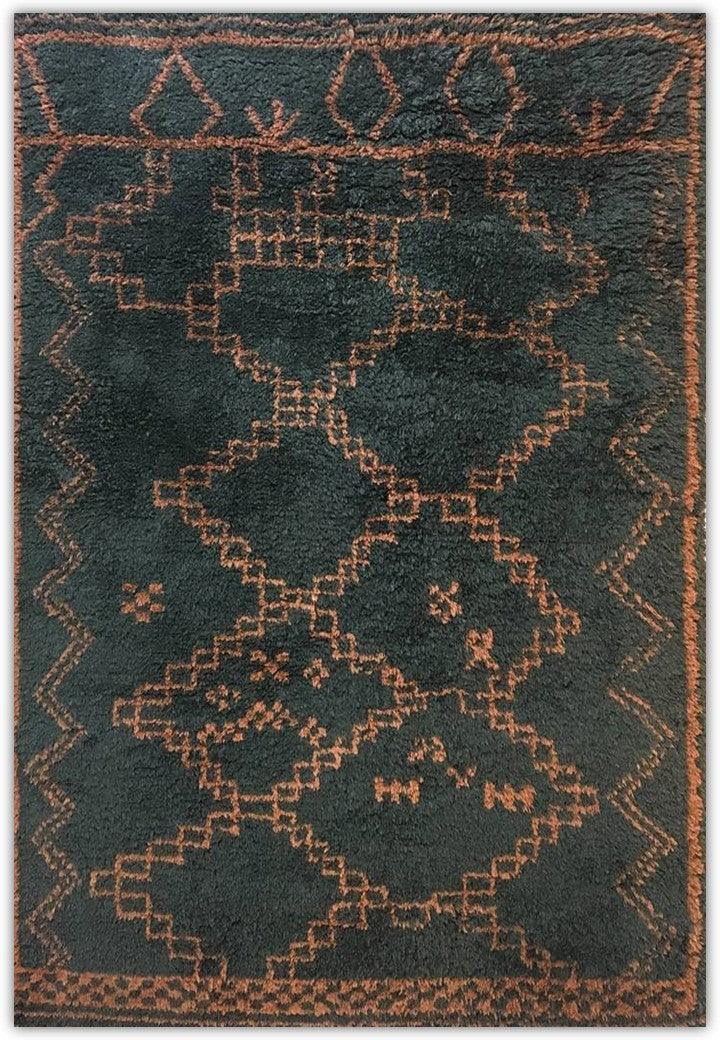 Wool HandKnotted Carpet_Moroccan Classy