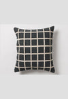 Cotton Handwoven Cushion Cover : Net Carbon
