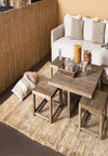 Hemp Handknotted Carpet : Loop & Cut