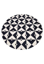 Wool Handwoven Dhurry_Round Star