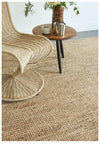 Hemp HandWoven Rug : Braided Pony
