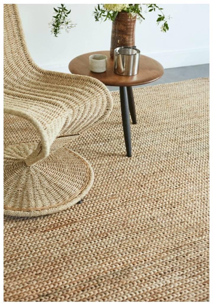 Hemp HandWoven Rug : Braided Pony